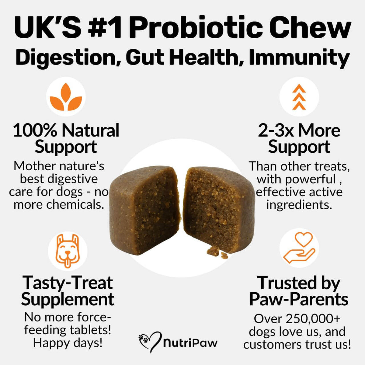 Pre, Pro & Postbiotic Digestive Treats