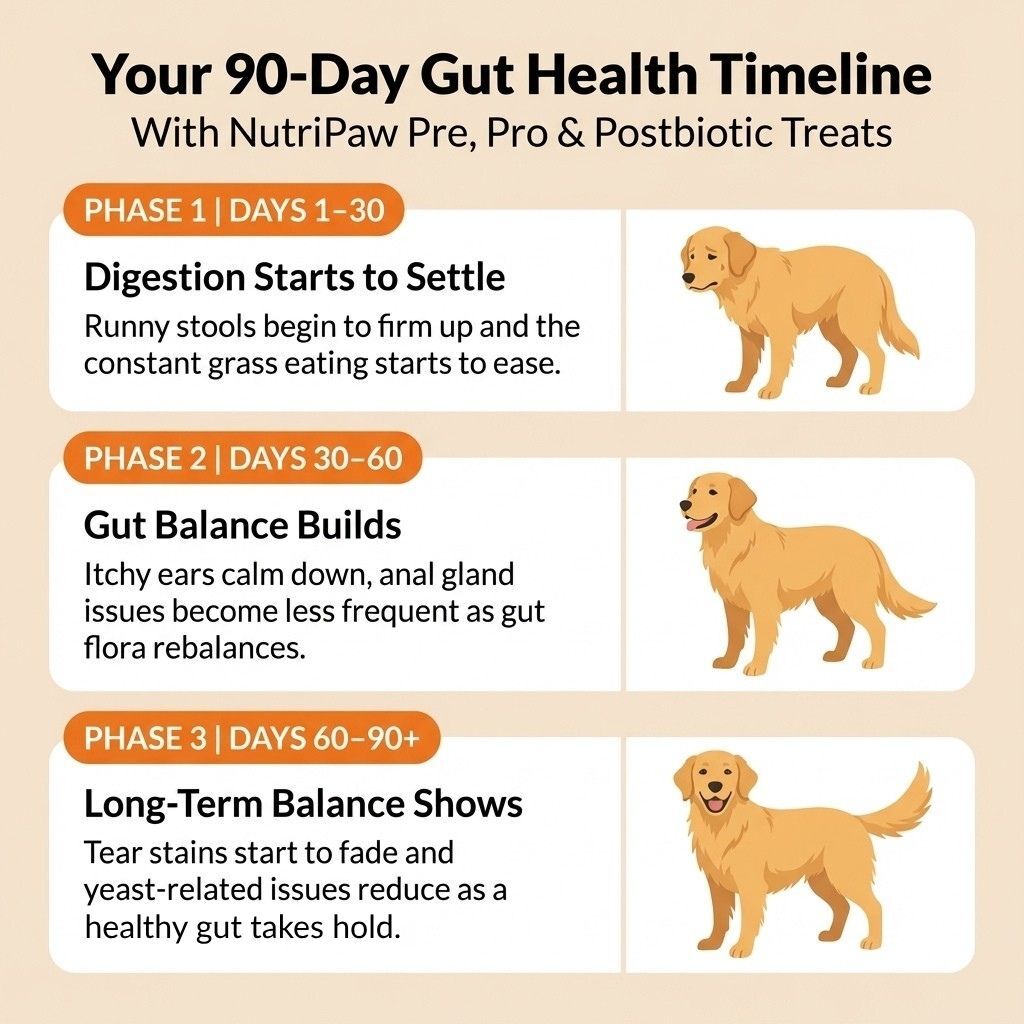 Pre, Pro & Postbiotic Digestive Treats